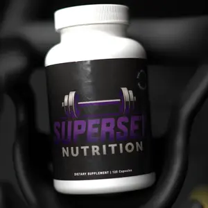 SuperSet Nutrition - Comprehensive Health Supplement with Energy Boost, Cognitive Support, Muscle Recovery & Immune Enhancement - 120 Capsules