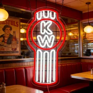 Truck neon sign, dimmable LED Kenworth truck neon sign, retro garage sign LED neon sign, Led Neon Lights, USB-powered, dimmable USB-powered cool wall lamp, artistic mood light for wall decor, bar game room, family, friends, and teen gifts.