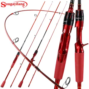 Sougayilang Catch The Fever HellCat Rod Series - High-Performance Composite Fishing Rods with Carbon Fiber Perfect for Outdoor Fishing Adventures