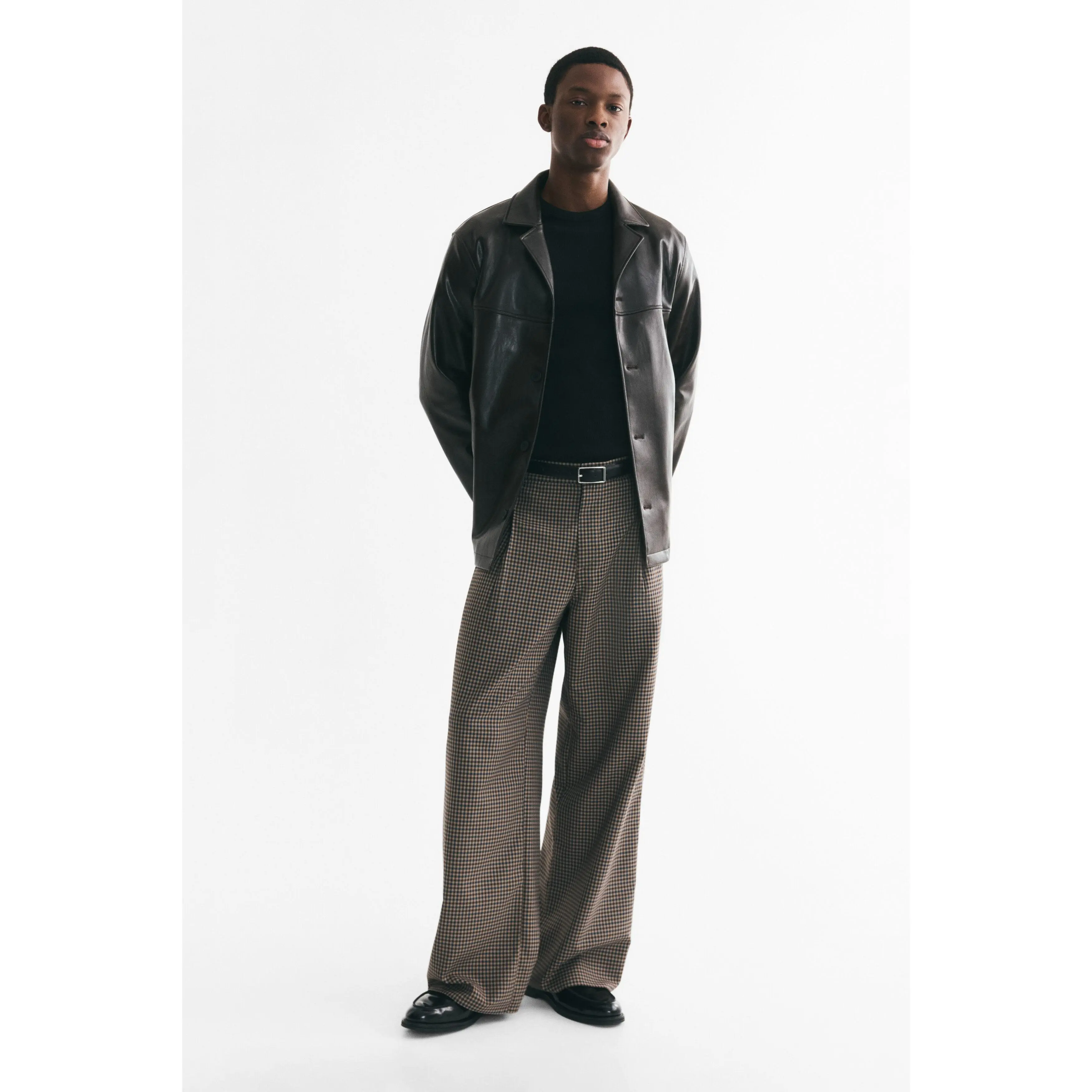 H&M Oversized Fit Wide tailored trousers