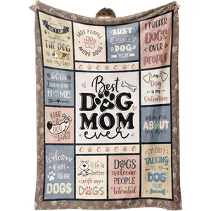Hugging Paws Blanket for Dog Moms, Cozy Canine-Inspired Throw for Women, Ideal Gift for Pet Owners on Mother’s Day or Birthday, Hugging Paws Blankets