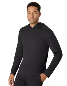 Hanes Moves Men’s Hooded Long-Sleeve T-Shirt, Moisture-Wicking