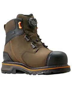 Ariat Men's 6" Stump Jumper Boa&Reg; Waterproof Work Boot Composite Toe - 10048060