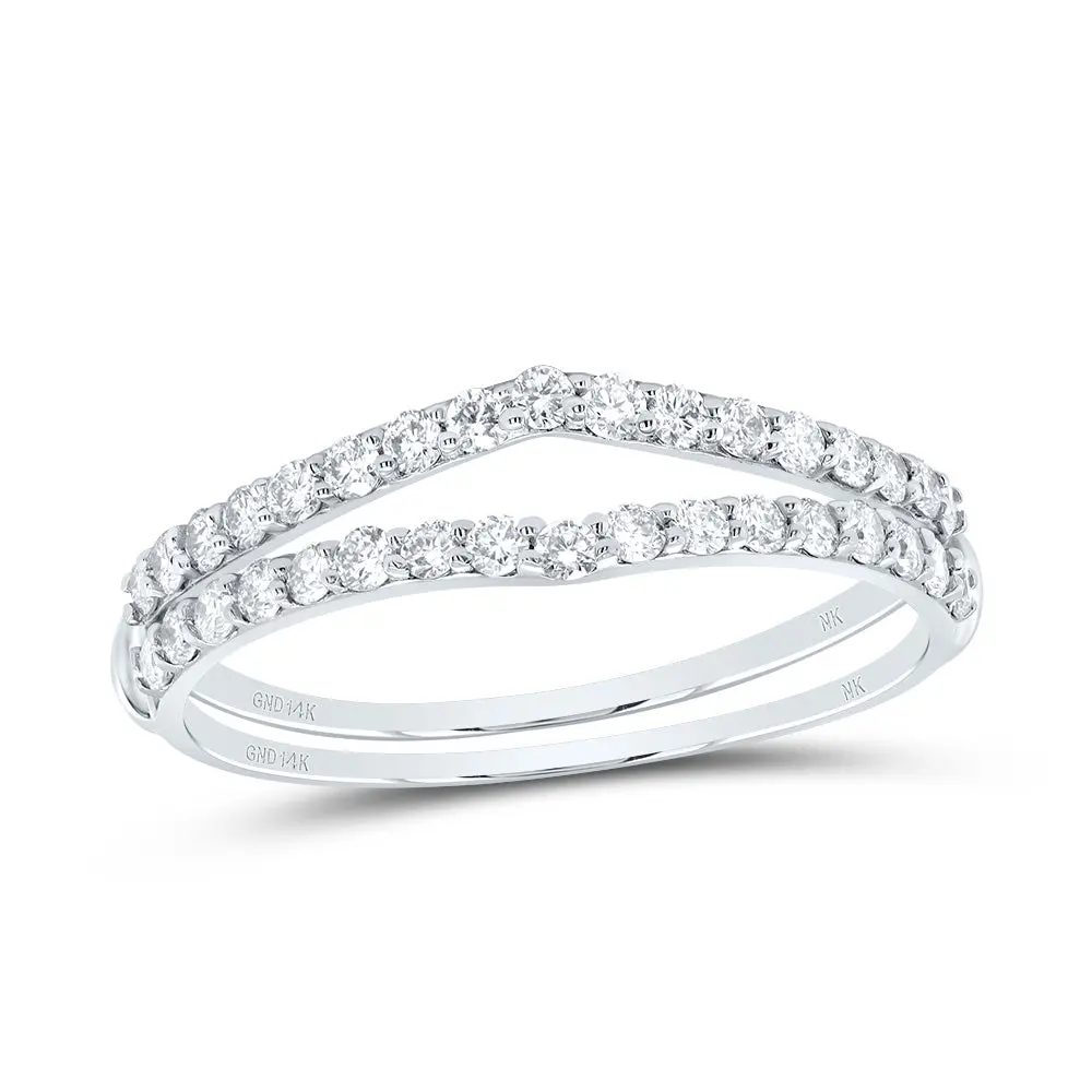 1/2Ctw-Nat Dia Nk Enhancer Ring (2.76 grams)