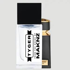 MAKNZ TYGER Men's Fragrance - citrus , musky, amber, fresh spicy, aromatic