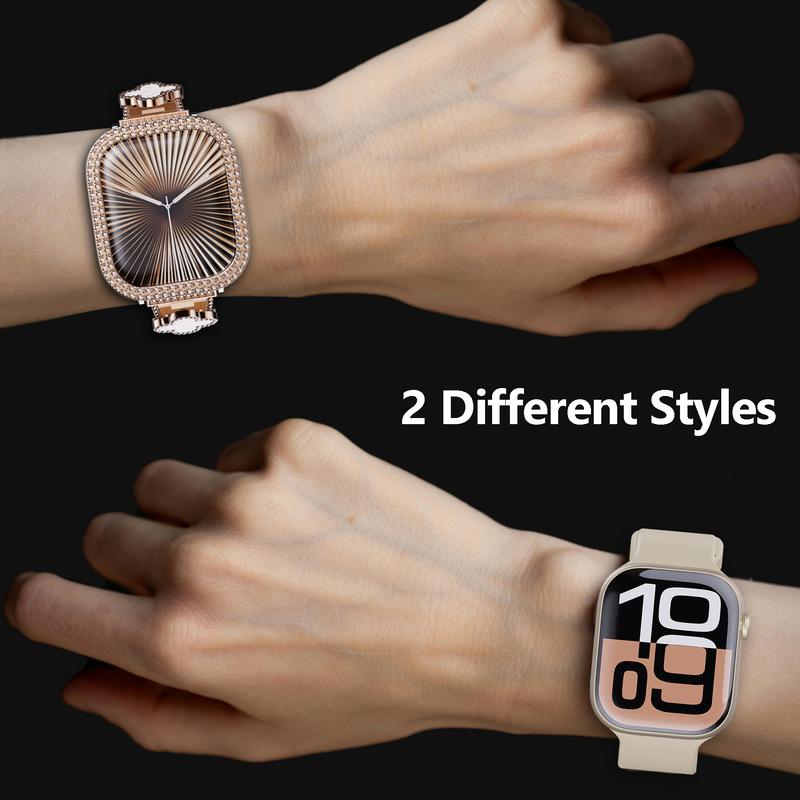 2026 Fashion Smart Watches for Women, Touch Screen Watch, Answer/Make Calls/100+ Sports Modes/Message Reminder, DIY Watch Dials, Wearable Devices, Smart Watches for iPhone/Andriod, Gift for Wife, Girl Friend