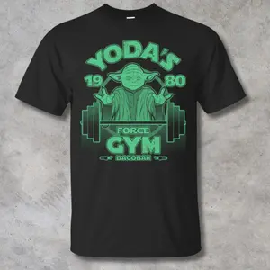 Dagobah Gym T-Shirt – A Must-Have Tee for Jedi & Gym Enthusiasts, Crew Neck & Short Sleeves, unisex retro, Menswear Top, gym fitness shirt
