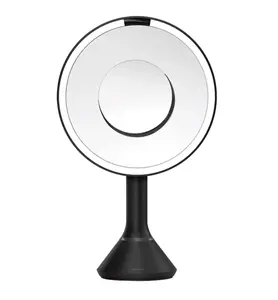 simplehuman 8” Round LED Sensor Mirror with 5x and 10x Magnification (used)