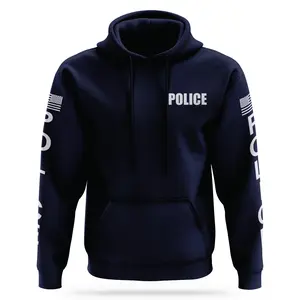 [POLICE] Performance Hoodie 2.0 [NVY/WHT]
