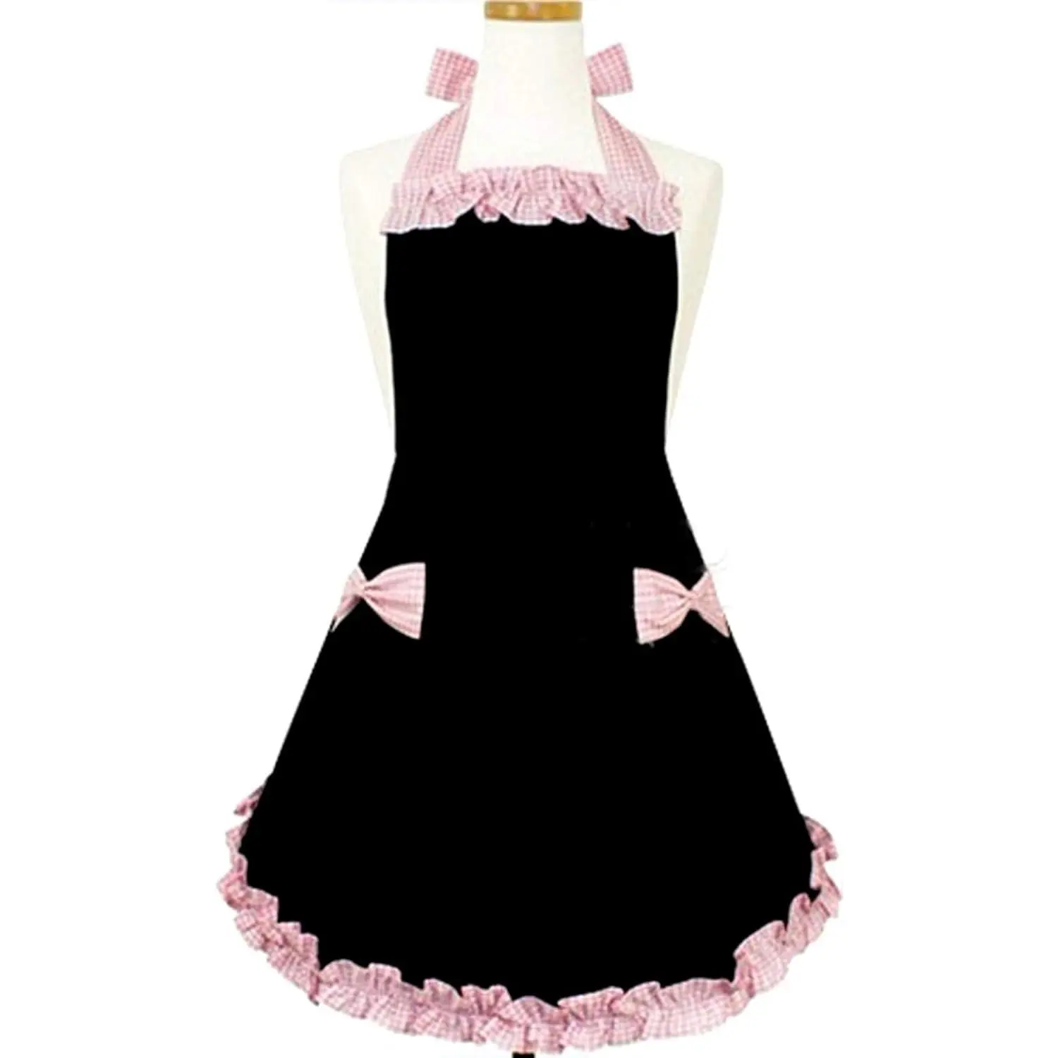 Cute Fashion Aprons for Women Girls Waitress Cooking Restaurant Kitchen Cooking Chef Bib Apron Dress (Black) - TikTok Shop Cute Fashion Aprons for Women Girls Waitress Cooking Restaurant Kitchen Cooking Chef Bib Apron Dress (Black) - TikTok Shop