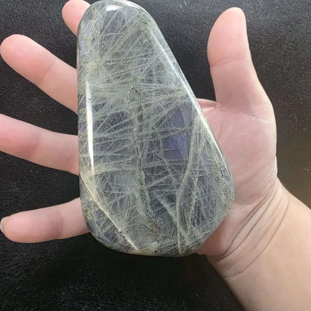 Large Labradorite Freeform Electric Blue Flash Magic & Transformation Stone