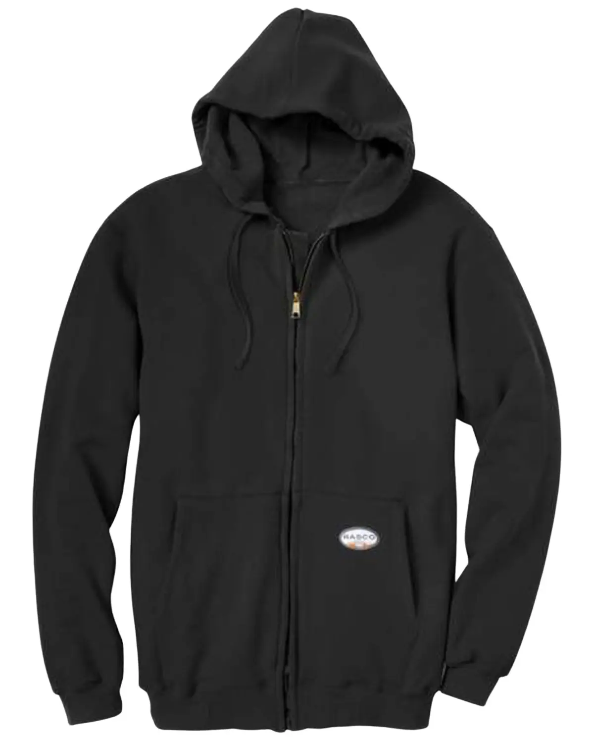 Rasco Men's Men'S Fr Zip-Front Hooded Work Jacket Big - Fr2002bk-Big