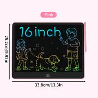 16inch Horizontal Drawing Board pink