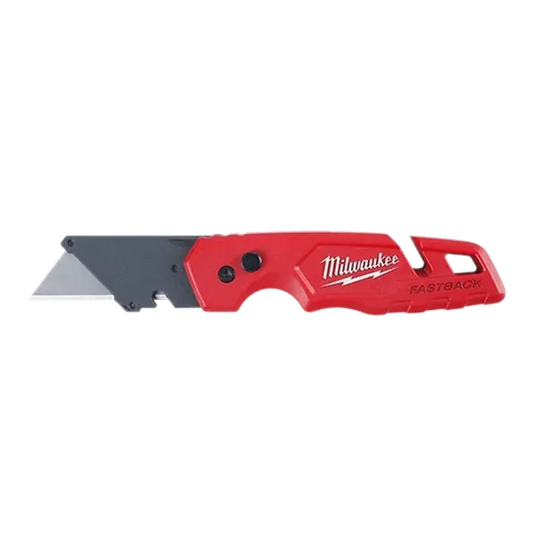 Milwaukee 48-22-1501 FASTBACK Folding Utility Knife, Multipurpose Hand Tool for Tools & Hardware Tasks, Multipurpose Tool