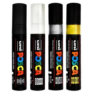 Posca Paint Marker Extra Broad PC17K Set of 4, Shadowing Colors