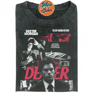 The Dexter TShirt, Funny Dexter Movie Shirt, Morgan Graphic 90s Tee, Bay Harbor Butcher Shirt, Unisex T-shirt, Trending Shirt