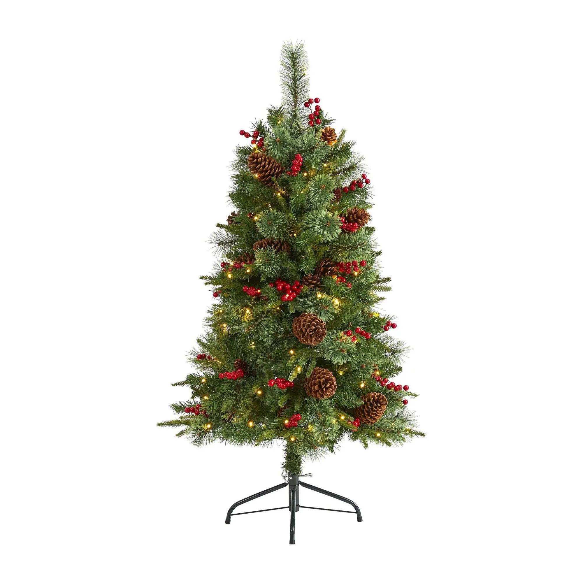 Nearly Natural 8.5-ft British Columbia Fir Chri stmas Tree