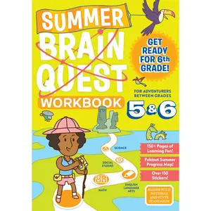 Summer Brain Quest: Between Grades 5 & 6 -- Workman Publishing - Paperback