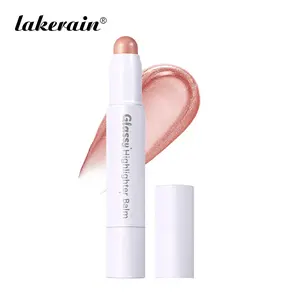 Lakerain Multi-Use Highlighter for Cheeks, Eyes Lips, Multiple Shades Available, Gives a Lit-From-Within Glassy Glow, Hydrating Non-Sticky Formula, Ideal for Everyday Makeup & Special Occasion Looks