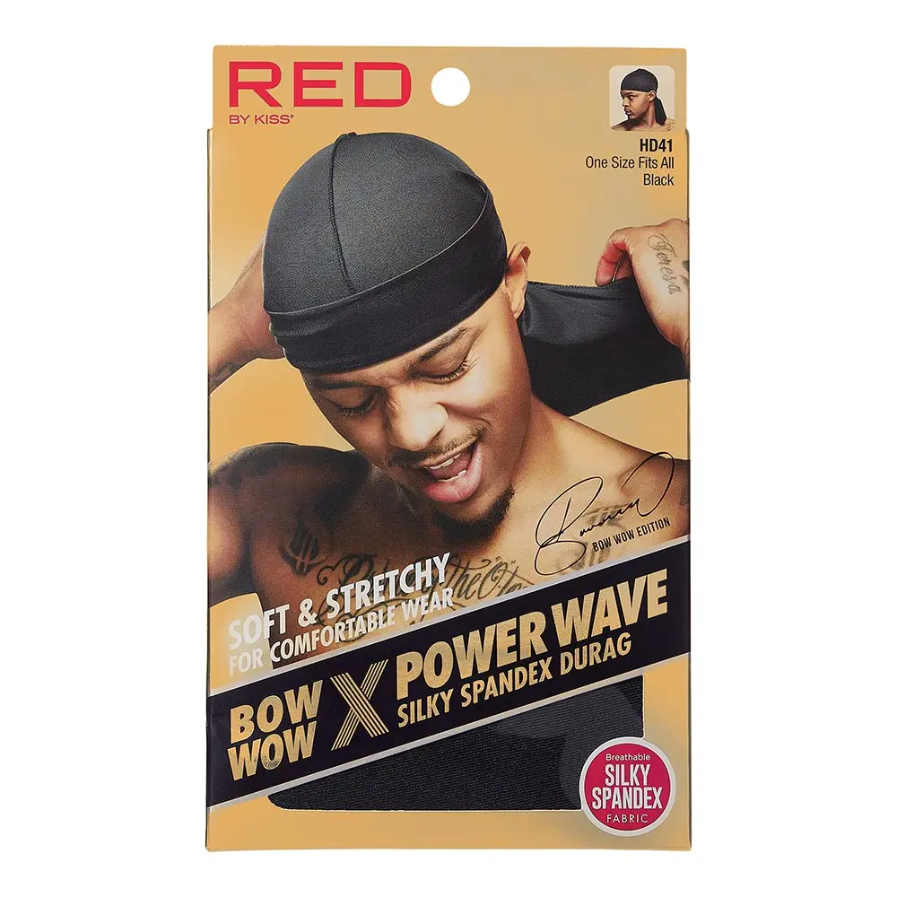 RED by KISS Power Wave Silky Spandex Durag RED by KISS Power Wave Silky Spandex Durag