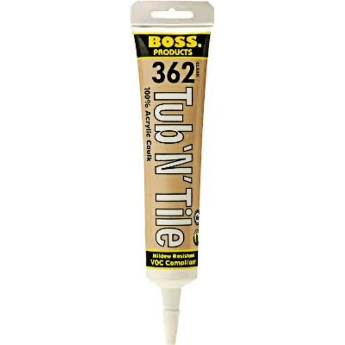 212 MAIN Accumetric Silicon Acrylic Latex Tub and Tile Cleaner - Invisible Waterproof Sealant for Bathtub, Shower, Crown Molding, Boss-Focused Mildew-Proof Watertight Acrylic Sealant, Sink