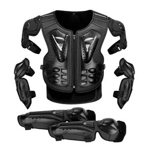 Motorcycle Armor Adult Back, Chest, Spine Sports Protective Gear Roller Skating Skiing Extreme Sports Protective Armor Five Piece Set