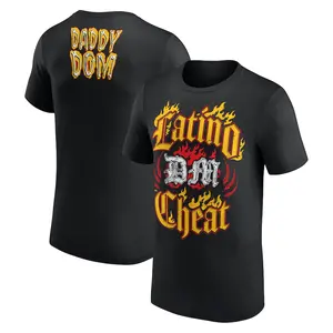 Men's Black Dominik Mysterio Latino Cheat T-Shirt Professional Wrestler Tee For Man and Woman Unisex T-Shirt, Hoodie, Sweatshirt Menswear Fitted