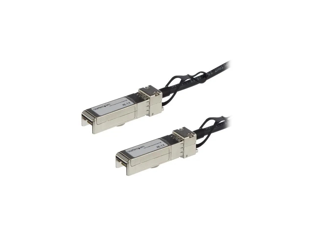 StarTech.com EXSFP10GEDA3 9.84 ft. Cat SFP+ Black Network Ethernet Cable