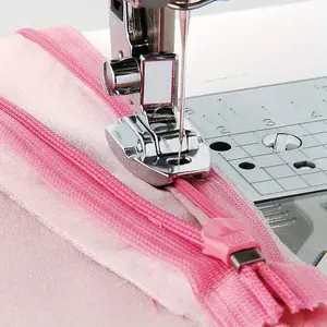 1pc Invisible Zipper Foot Feet Domestic Sewing Machine Parts Presser Foot 7306A For Singer Brother Janome Babylock Sewing Supplies Crafts