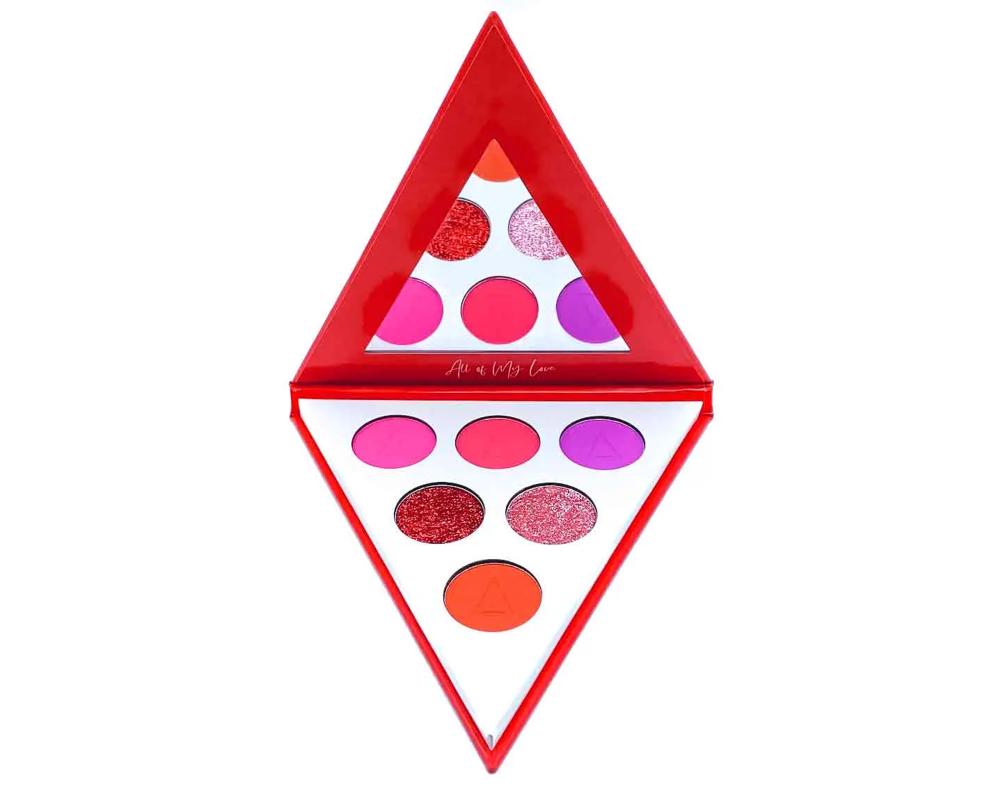 The Delta Sigma Theta - All My Love - Deep Coral Eye Shadow Palette