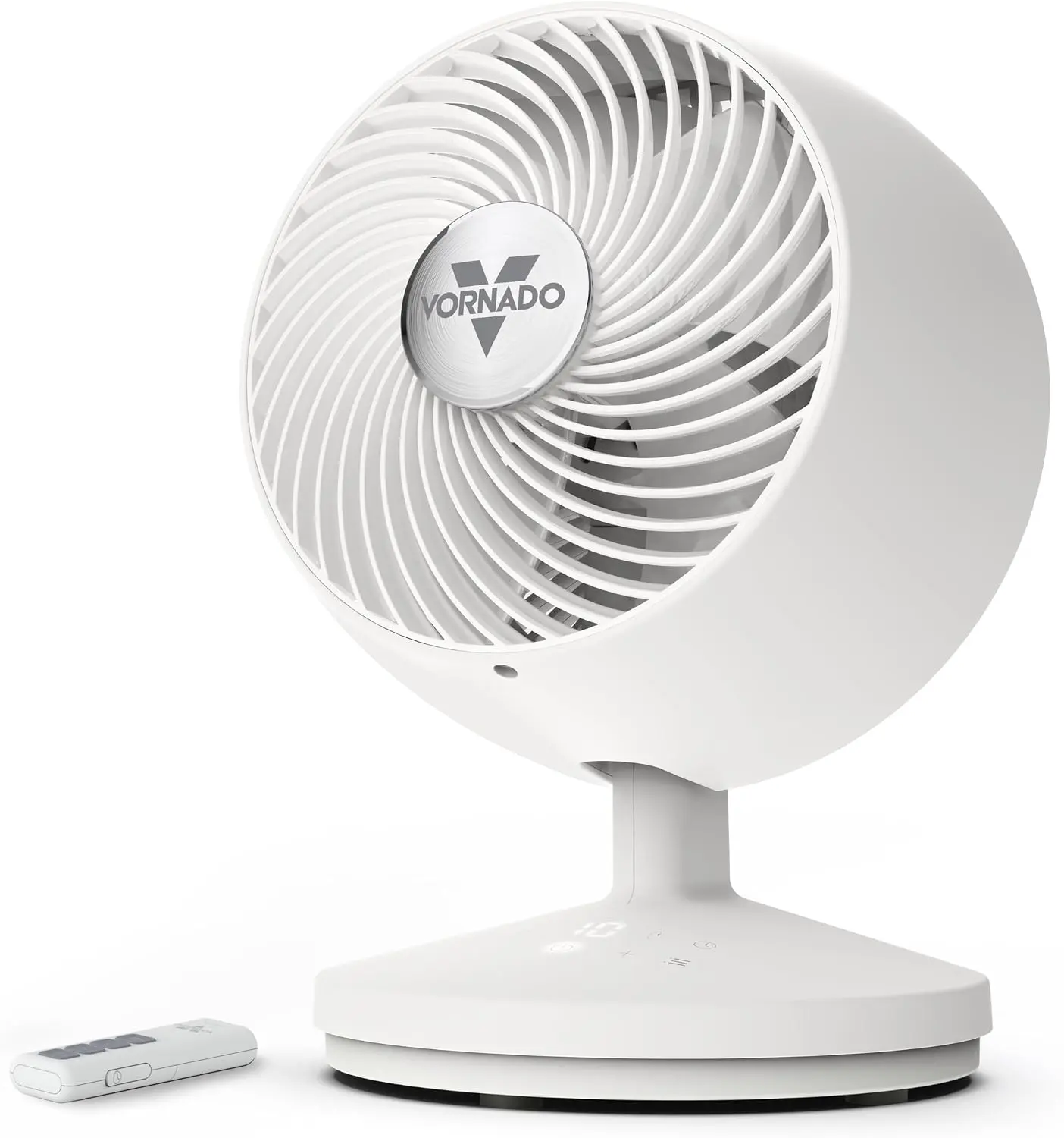 Vornado OMNIO 7 Medium Air Circulator, OmniWave Oscillation, Remote | 12-Hour Timer, Touch Control, 10 Speed, Quiet Operation, Bedroom Fan, Energy Efficient Fan