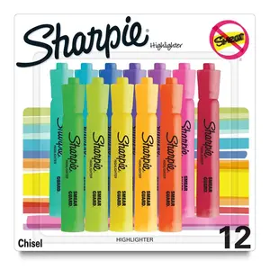 Sanford L.P  Sharpie Tank Highlighters, Assorted Color - 12 Count