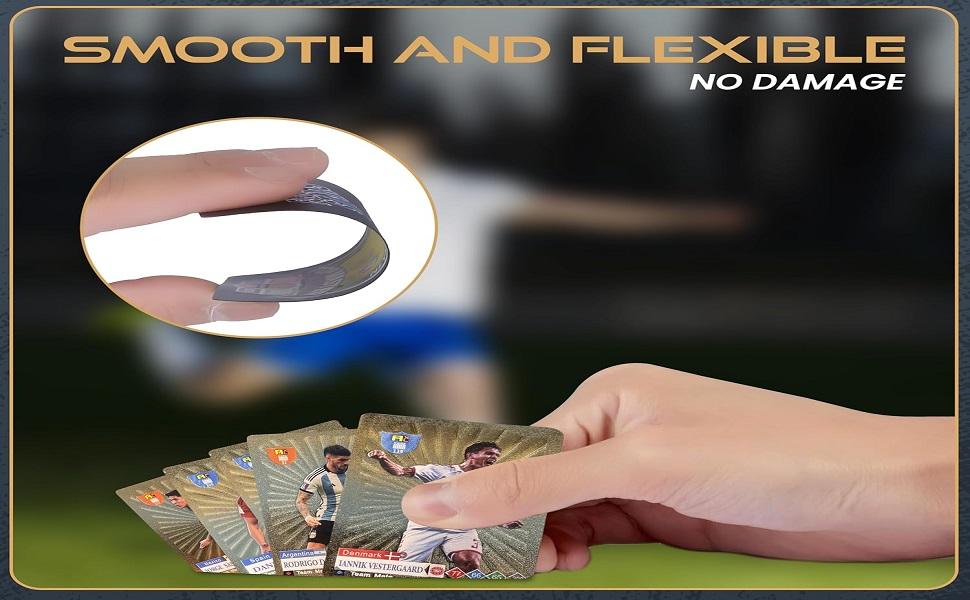 2026-27 Playing Soccer Cards |   55 Unique Cards for Soccer Players |   Unforgettable Moment for Friends, Siblings & Soccer Fans |   Printed on Premium Paper – Golden - Not Orignal