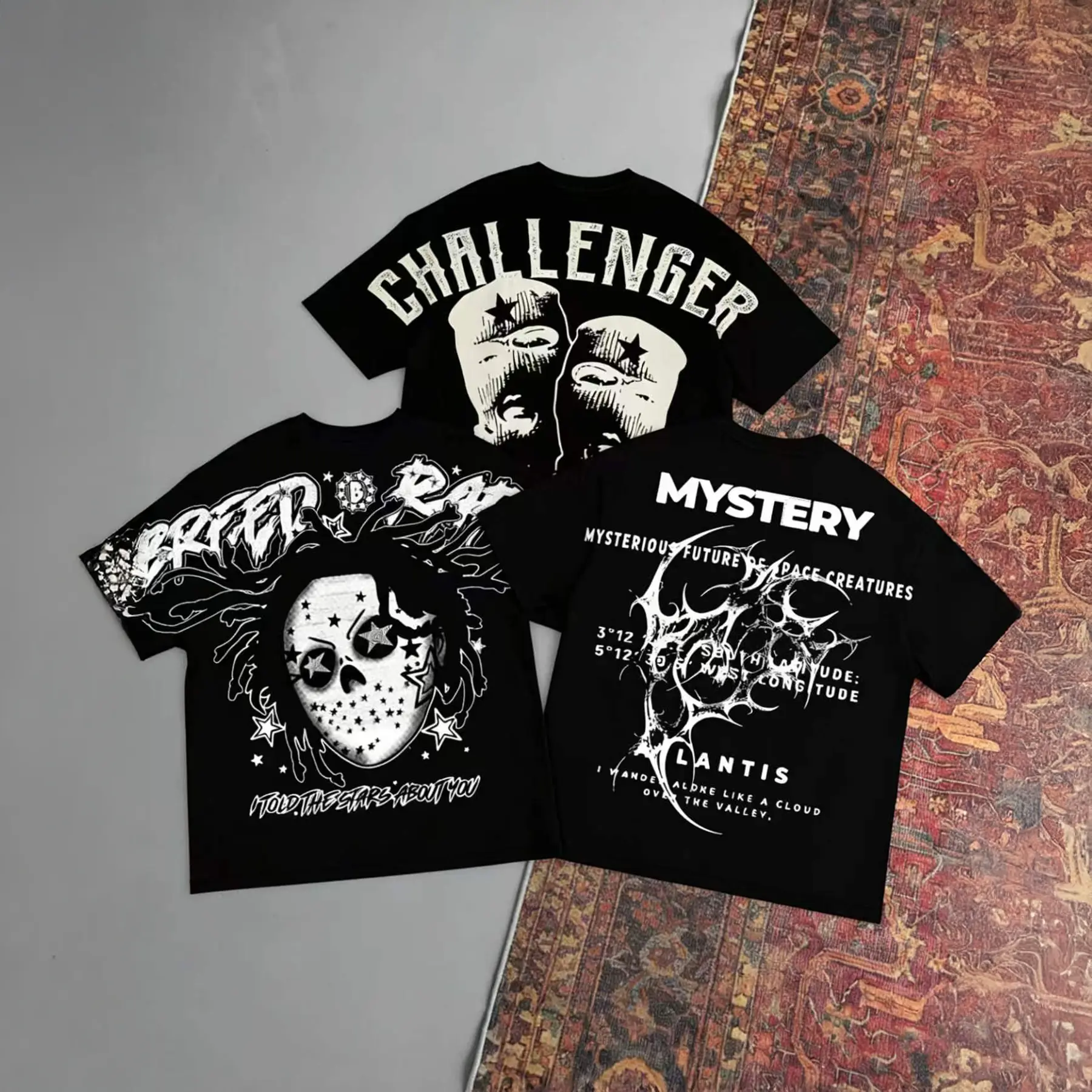 K88-1 black + k88-3 black + k88-4 black