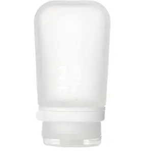 212 MAIN Silicone Food-Safe Leak-Proof Gotoob Plus Squeeze Bottles, 2.5 fl oz Medium Portable Travel Canister for Luggage & Travel Bags