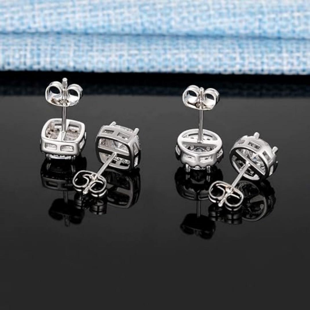 【Must be】2026 New Luxury S925 Silver Moissanite Studs | 0.3ct 0.5ct 1ct 2ct VVS High Clarity Fine Ear Jewelry | Timeless Minimal Elegant Unisex for Men Women | Official Authenticity Certificate | Premium Gift for Mother’s Day Daily & Occasion Wear 【Must be】2026 New Luxury S925 Silver Moissanite Studs | 0.3ct 0.5ct 1ct 2ct VVS High Clarity Fine Ear Jewelry | Timeless Minimal Elegant Unisex for Men Women | Official Authenticity Certificate | Premium Gift for Mother’s Day Daily & Occasion Wear