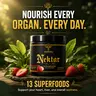 Ambrosia Nektar Superfood Powder - Plant-Based Greens Blend, 13 Superfood Ingredients, Daily Edible Dietary Formula for Fitness & Healthcare, 30 Servings Essential Minerals Supplement Fitness Healthcare Vitamin