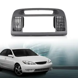 Fit For 2002-2006 Toyota Camry Center Dash Radio Bezel Air Vent Trim Gray