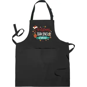 Cute Christmas Aprons for Women with Pockets, Holiday Aprons for Women, Christmas Kitchen Decor