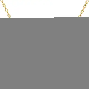 Gold Plated Circle CZ Solitaire Necklace | Elegant Bezel Pendant | Dainty Cubic Zirconia Halo Choker Necklaces for Women