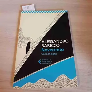 USED Book - Novecento: Un monologo (Italian Edition) by Alessandro Baricco (Paperback) - italian