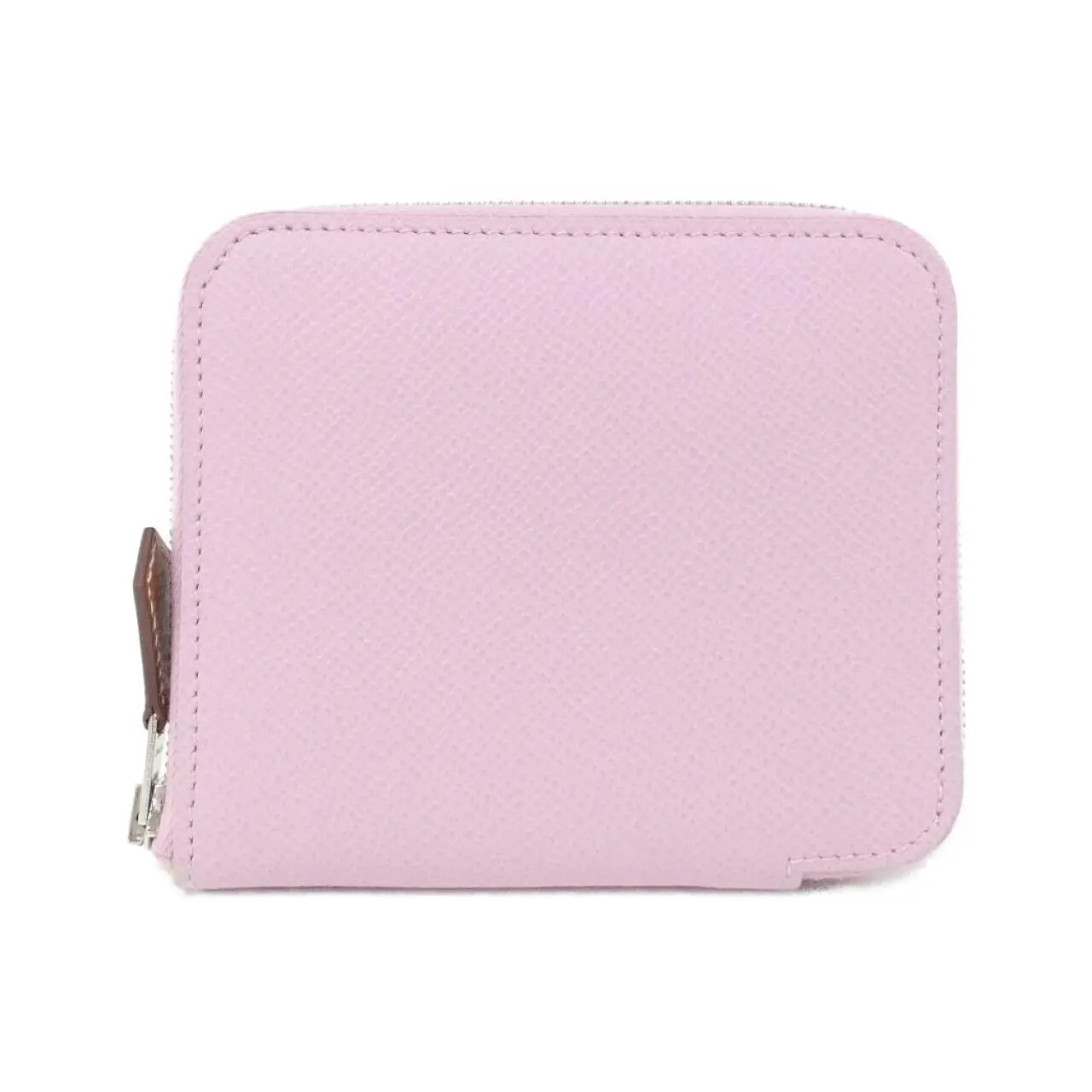Pre-owned HERMÈS Calfskin Small Leather Goods Hermes Equateur Epsom Silk Wallet