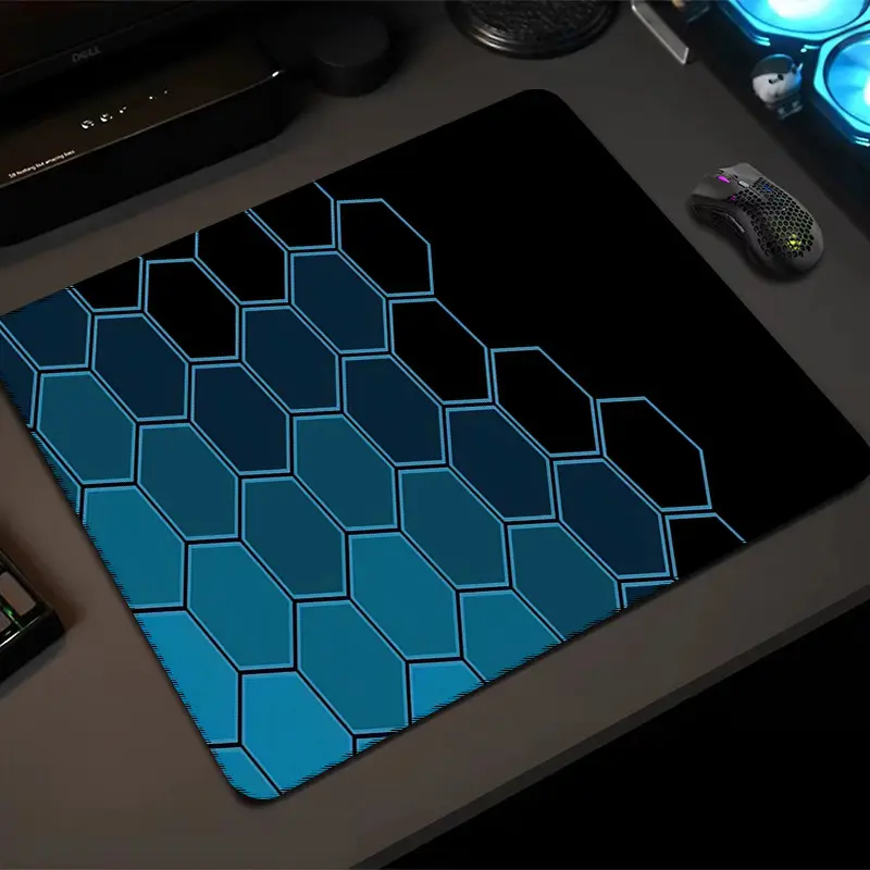 Premium E-Sport Mouse Pad with a Locking Edge, Measuring 17.72X15