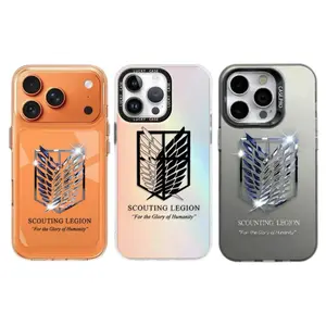 Attack on Titan Anime Scouting Legion for The Glory of Humanity Wings of Liberty Phone Cases for IPhone 17 16 15 14 13 12 Promax Pro Air Plus Cover