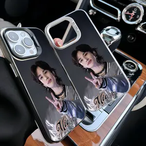 Epc Rapper Dancer H-HyunJin Phone Case IMD Phone Case For IPhone17 16 15 14 13 12 11 Pro Max Plus Color Silver Cover