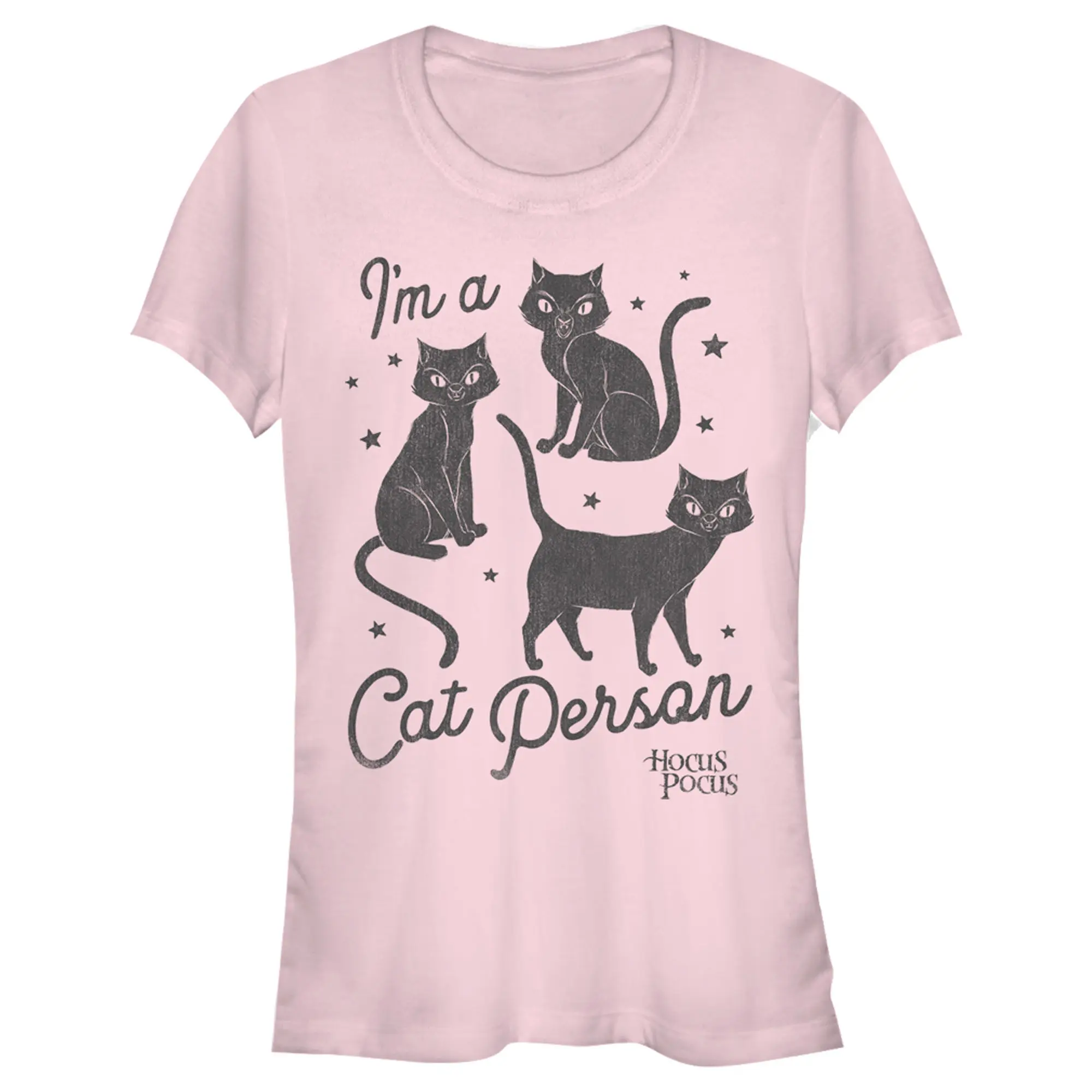 Juniors Womens Disney Hocus Pocus I'm a Cat Person T-Shirt