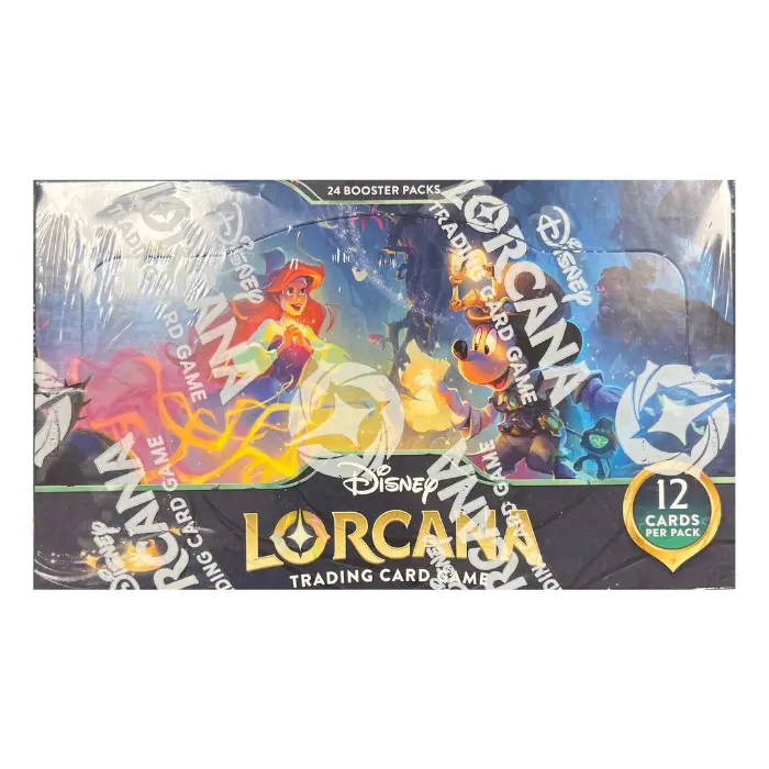 Disney Lorcana - Whispers in the Well Booster box - 24 Booster packs - Trading Card Game - Opened Live - Authentic Collectible Cards