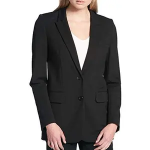 DKNY Two-Button Blazer Black