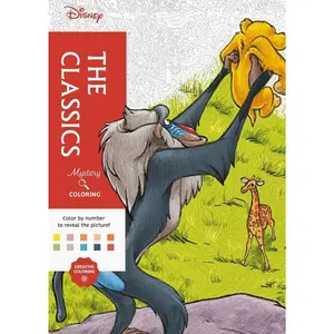 Disney Mystery Coloring: The Classics: A Color by Number Book   Paperback – March 17, 2026