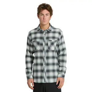 Quiksilver | Terrace Stretch Flannel Shirt | Unisex | Casual Outdoor Shirt for Spring/Fall | Top Quiksilver | Terrace Stretch Flannel Shirt | Unisex | Casual Outdoor Shirt for Spring/Fall | Top